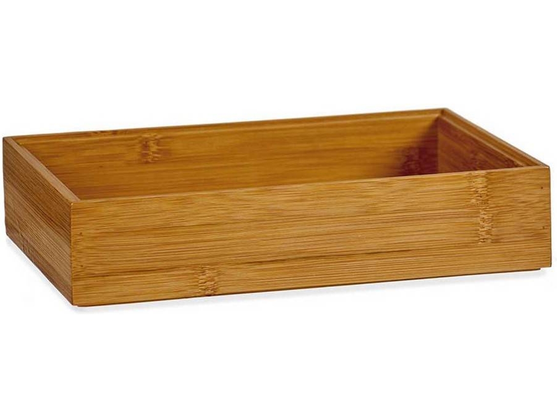 Organizador KINVARA (Marrón - Bambú - 15x5x23 cm)