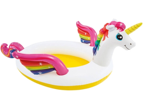 Piscina Infantil Hinchable INTEX Unicórnio (151l - 272x193x104cm)