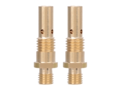 2pcs Difusor De Gás 51 Para Pistola De Solda Mig Tweco Mini/1 100l Em Latão Resistente Ao Calor