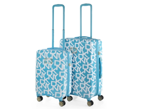 Juego De Maletas Pc DKNY DKNY-626 Signature Hardside sky blue (44X66x25 Cm - 61L)