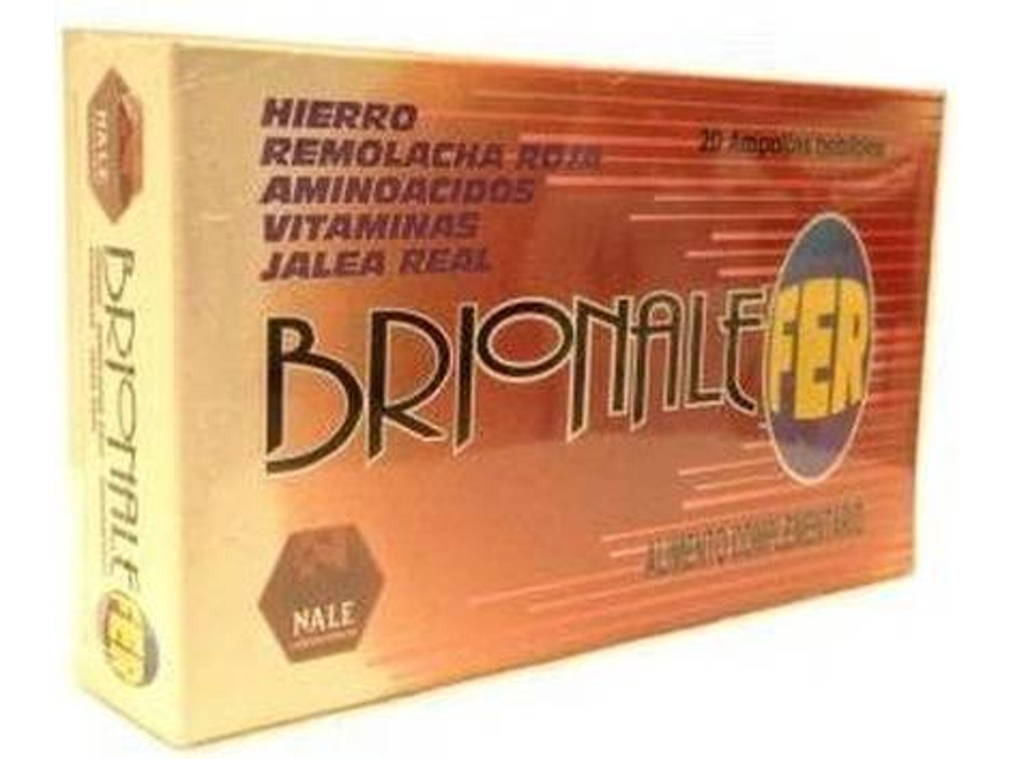 Complemento Alimentar NALE Brionale Fer (20 ampolas)
