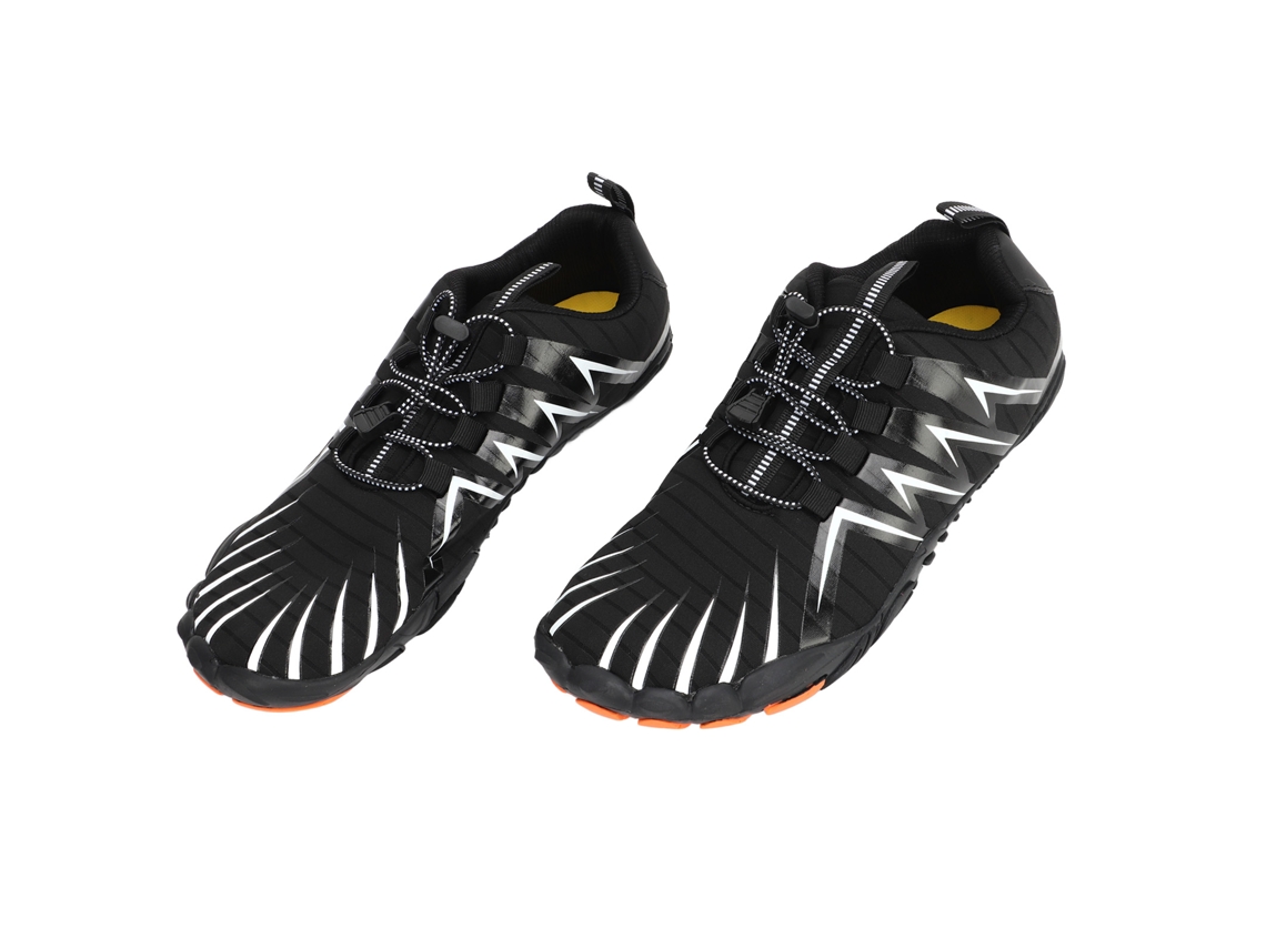 1 Par Hiking Shoes Masculino Preto Respirável Sapatos De Trekking Montanha Escalada Cross Country 44