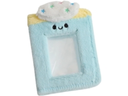 Álbum Fotos Creativo Felpa Color Fundas Pvc Diy Proteger Tarjetas Ideal Viajes Graduaciones Familiares Azul