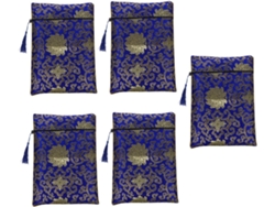 De 5 Peças De Bolsas Organizadoras Nuobesty Para Material Escolar, Incluindo Estojo Multiuso Para Documentos.
