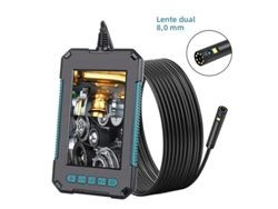 Cámara Endoscópica Industrial Con Pantalla Ips De 4,3 Pulgadas Y Doble Dureza De 8 Mm