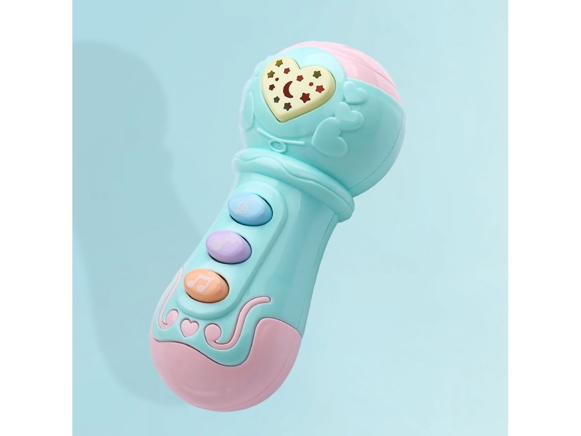 Bjww-instrumento Musical Para Bebê Multifuncional Infantil Educativo Aprendizagem Para Bebês Microfone Verde