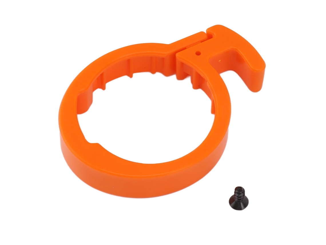2026-anillo De Bloqueo Frontal Redondo Anillo De Seguridad Plegable Abs Para Patinete Eléctrico Ninebot F30 F40