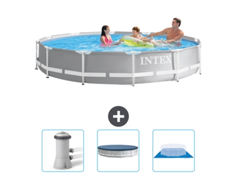 Piscina Tubular INTEX 26710NP-CB76 (6503 L - 366x76cm)