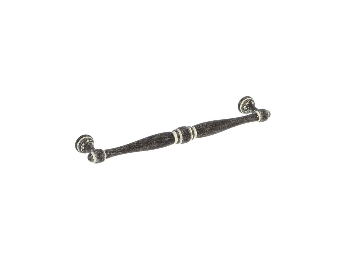 Tirador para mueble Aleación de zinc. Estilo clásico. Distancia entre ejes 160. Marfil rústico HARDWAREXCHANGE