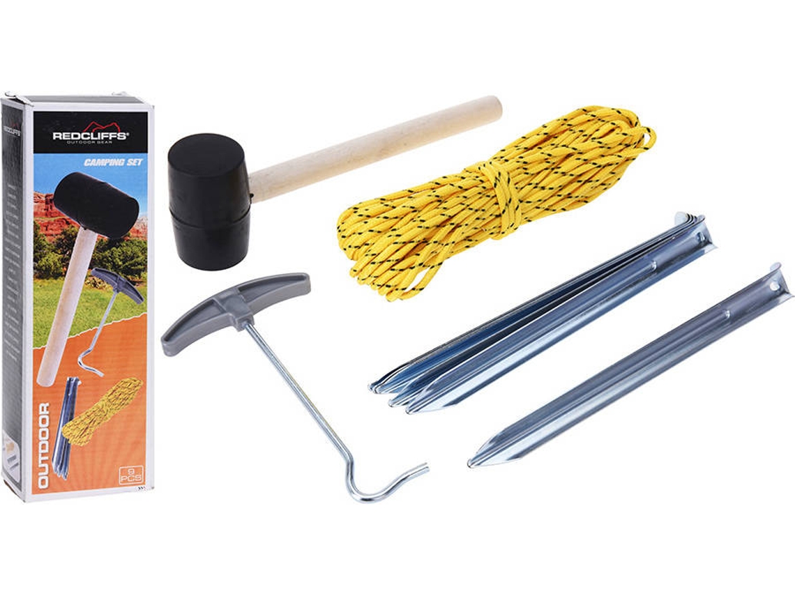 Set Camping REDCLIFFS 9 Piezas