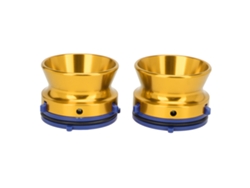 1 Par De Adaptadores De Buje Nab Universales De Aleación De Aluminio Pulido De 10 Pulgadas Para Studer Revox Akai Teac