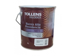Barniz Alta Resistencia Mate Interior 4 Lt (Cedro De Brasil 509)
