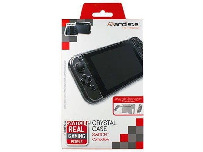 Carcasa Nintendo Switch ARDISTEL Crystal Case transparente