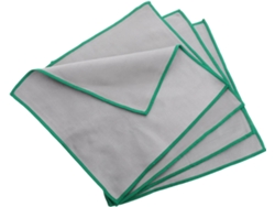 Juego de 4 toallas de microfibra reutilizables para limpiar parabrisas y retrovisores, de alta absorción. Vayotoy
