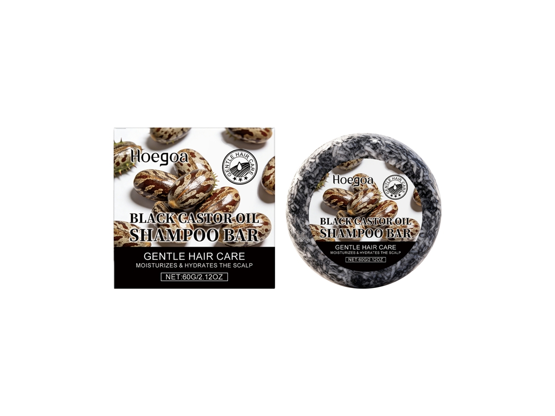 Jabón champú con aceite de ricino negro