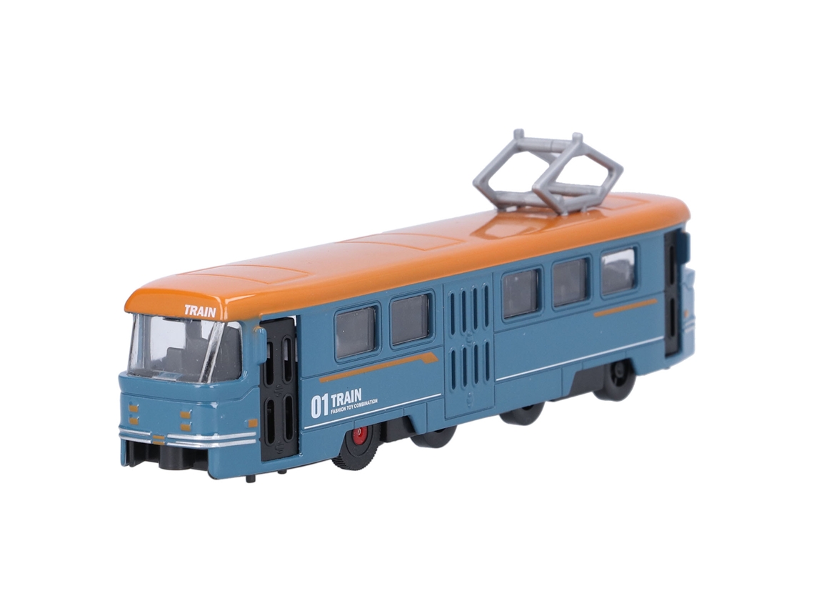 Autobús De Juguete De Aleación Para Niños Con Mecanismo De Retroceso, Luz Y Sonido, Regalo De Cumpleaños, Azul.