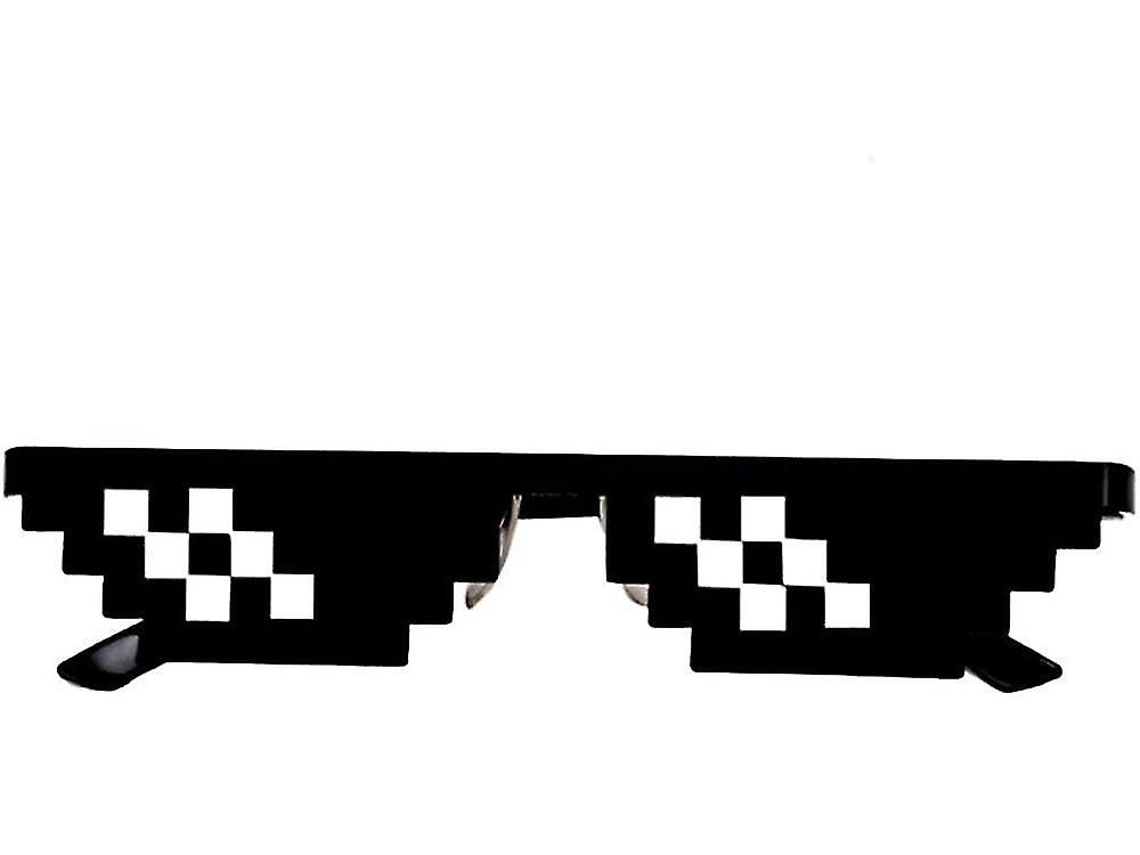 Juguete Divertido De Primera Calidad Para Niños, Gafas Thug Life 8 Bit Pixel Deal With It, Gafas De Sol Unisex, Juguete B-