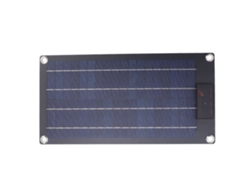 Panel Solar Portátil Usb Flexible De Silicio Policristalino De 10 W Y 18 V Para Acampar Y Cargar Teléfonos Móviles.