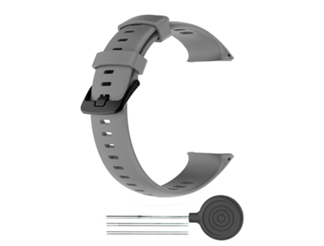 Correa de silicona para reloj inteligente Polar Vantage V2 (gris)