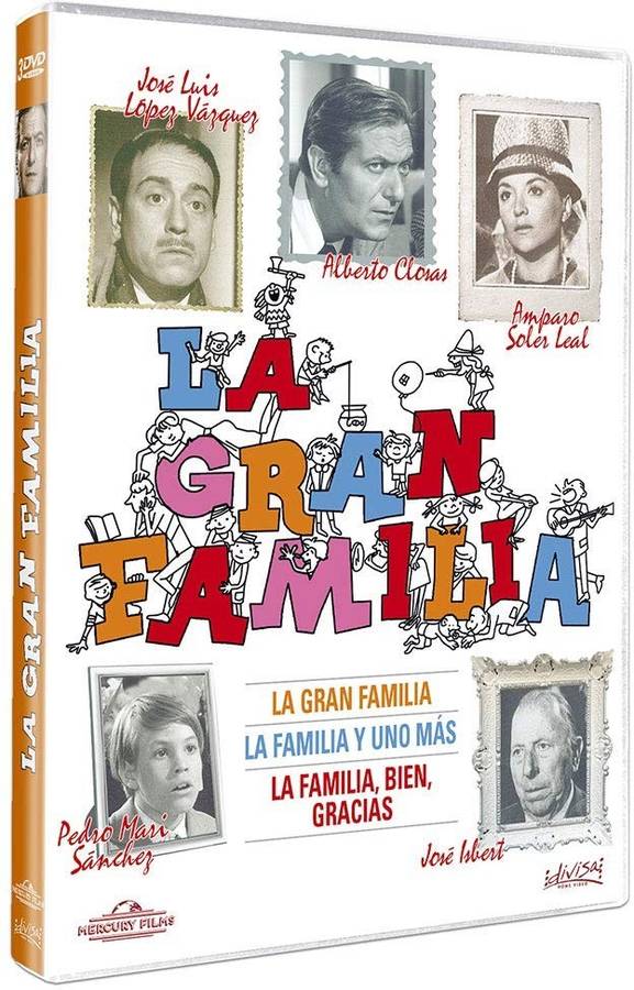 Pack La Gran familia 13 dvd y uno bien gracias 1 2 3