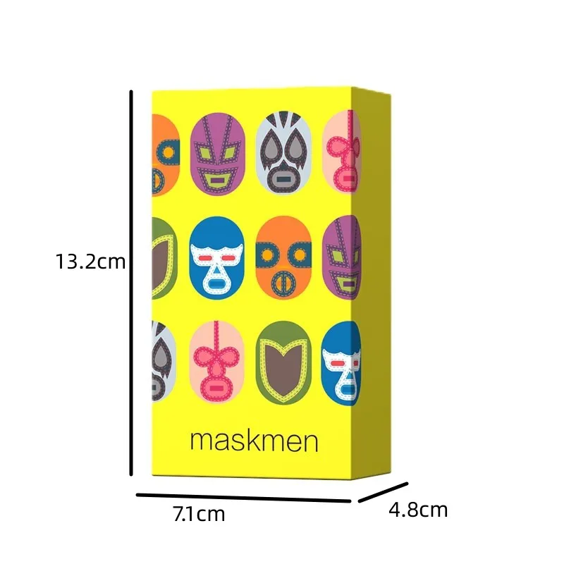 (enmascarados) Un Juego De Cartas Que Estimula El Cerebro, El Mejor Juego Familiar. Un Divertido Juego De Fiesta.