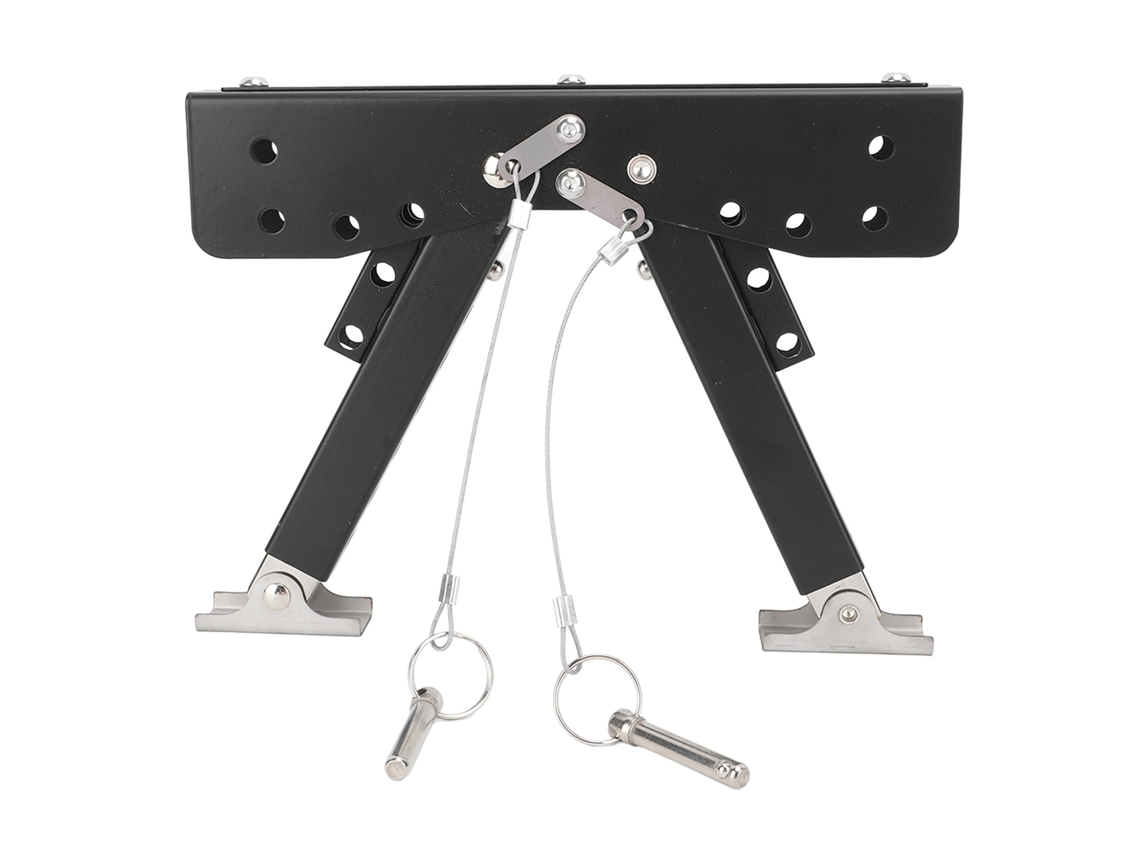 Estabilizador De Escalón Plegable Multifuncional De Acero Para Autocaravanas - Estabilidad Sólida - Accesorio Para Autocaravanas