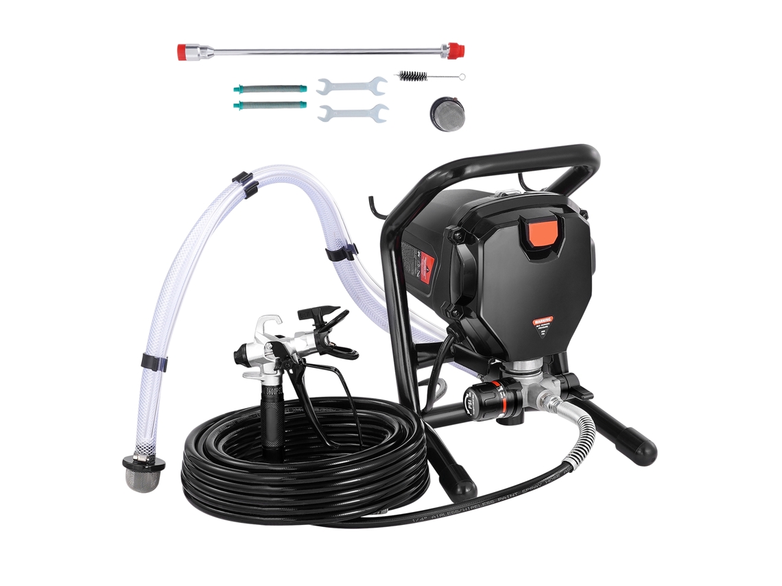 Succebuy Pulverizador De Pintura Sin Aire 750w 1,2 L/min Pistola Rociadora 3000 Psi