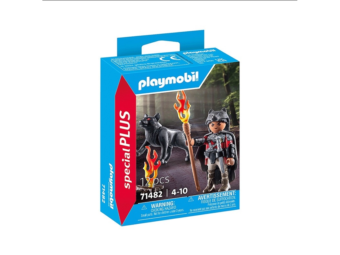 Special Plus Guerrero Con Lobo PLAYMOBIL