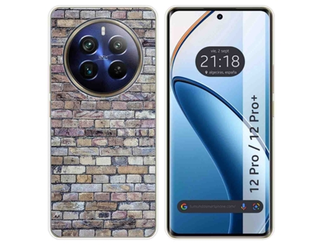 Funda Diseño Ladrillo para Realme 12 Pro 5G / 12 Pro Plus 5G TUMUNDOSMARTPHONE Silicona Multicolor