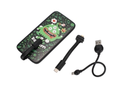 Mchoco-8000x Batería Portátil De 8000mah Cargador Compacto Para Teléfonos Móviles