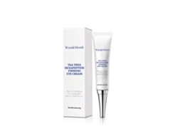 Crema reafirmante para el contorno de ojos con hexapéptido de árbol de té.