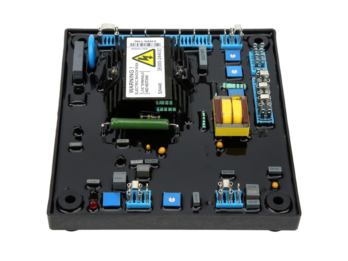 Regulador de voltaje AVR SX440 para generador sin escobillas con alta estabilidad