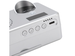 Mali alarme de Sensor de Movimento Infravermelho Sem Fio Recarregável 2500ma À Prova D'água com Campainha 100‑240v Plug Us