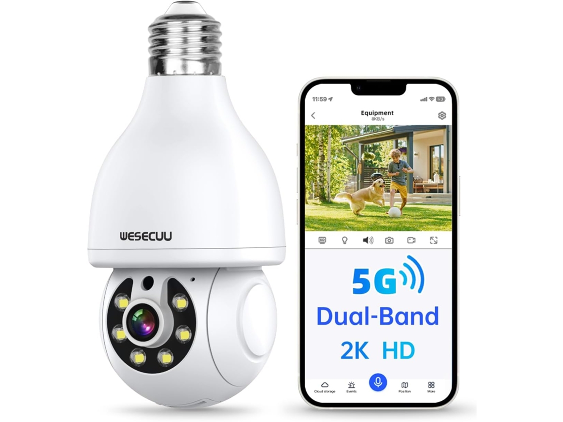 Cámara de seguridad celular 4G LTE sin Wi-Fi, monitoreo remoto para zonas sin red eléctrica, cámara exterior resistente a la intemperie con sensor de movimiento