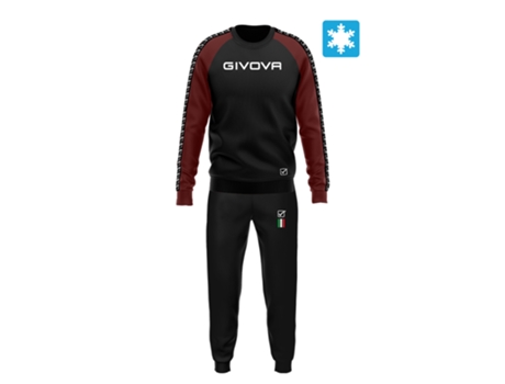 Chándal para Hombre GIVOVA (XL - Negro)