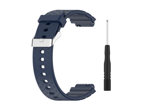 Braçadeira de silicone com chave de fenda compatível com Xplora X5 Play Azul oscuro INF