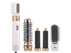 2026-secador De Cabelo Escova 5 Em 1, Escova De Alisamento, Ondulador, Ferramenta De Penteado Multifuncional Para Penteado Fácil E Rápido