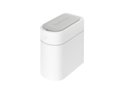 Townew T3 - Basurero Automático Delgado Con Sensor De Movimiento Infrarrojo Y Tapa, Autosellante Y Reemplazable, 13l, Impermeable, Blanco