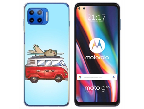 Carcasa Motorola Moto G 5G Plus TUMUNDOSMARTPHONE Dibujos Multicolor