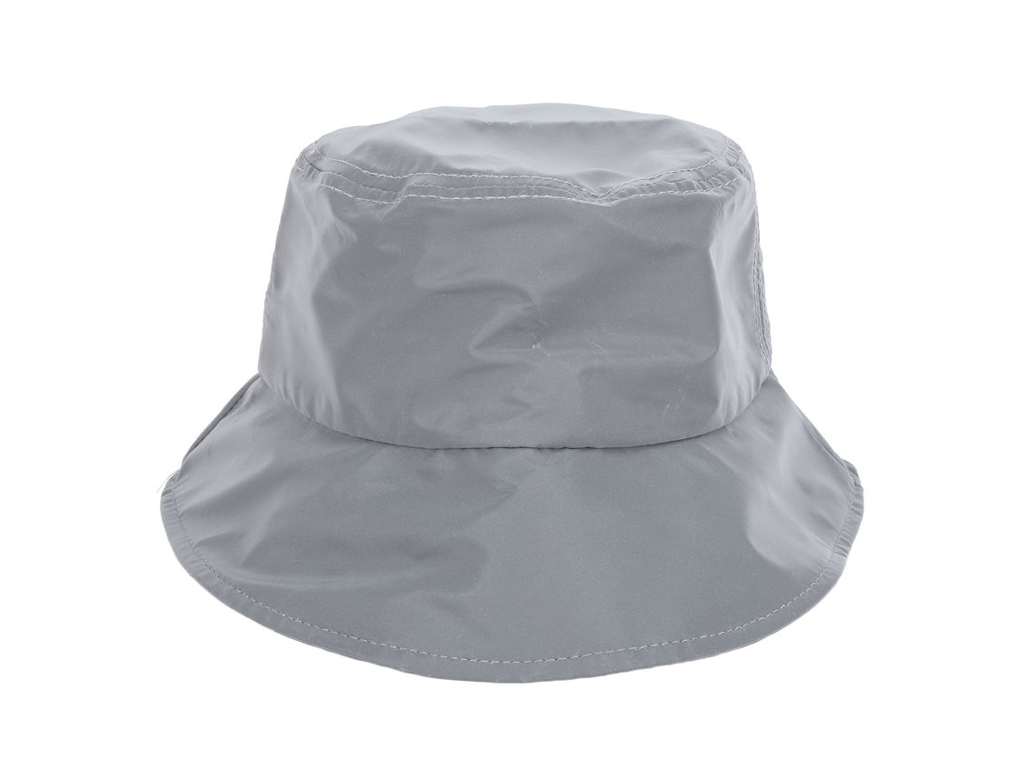 Gorra Reflectiva De Paja Amigable Con La Piel Transpirable Estilizada De Algodón Para Mujer Hombre Ciclismo Running Plata Gris