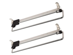 2 Rieles Telescópicos Deslizantes Para Armario, 300 Mm, Capacidad De 8 Kg.