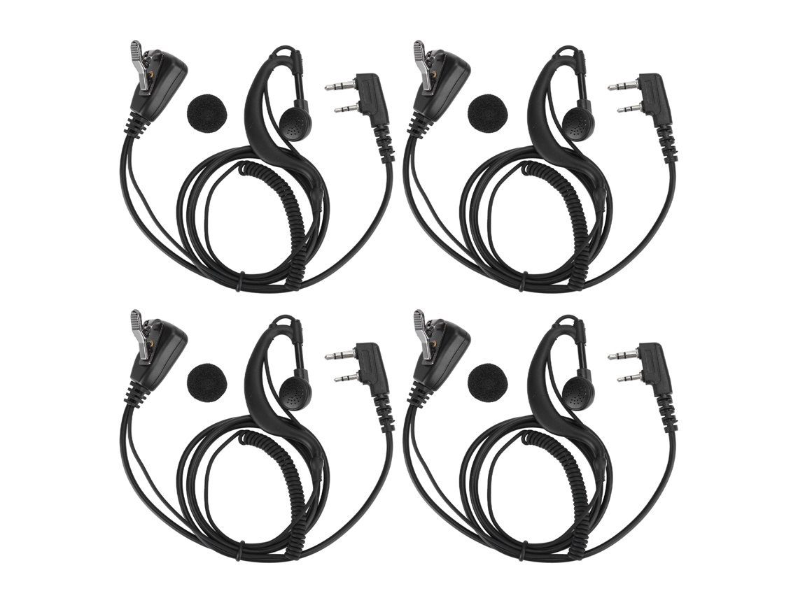 Auriculares de radio (sonido claro, agarre en la oreja)