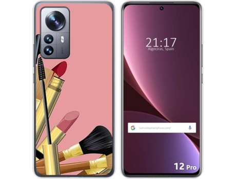 Carcasa para Xiaomi 12 Pro 5G TUMUNDOSMARTPHONE Dibujos Brochas Multicolor