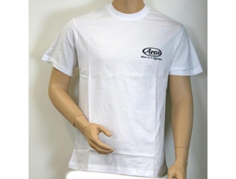Camiseta para Unisexo ARAI (XXL - Blanco)