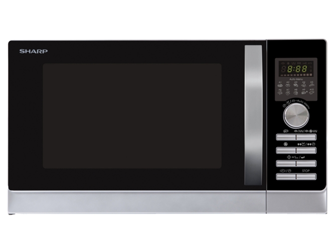 Microondas SHARP R843INW (25 L - Convección - Inox)