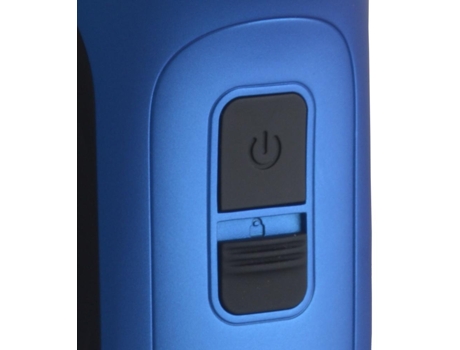 Braun 65607700 Afeitadora Afeitadora com Lâminas Que Se Adaptam Ao Contorno Do Rosto Preto Azul