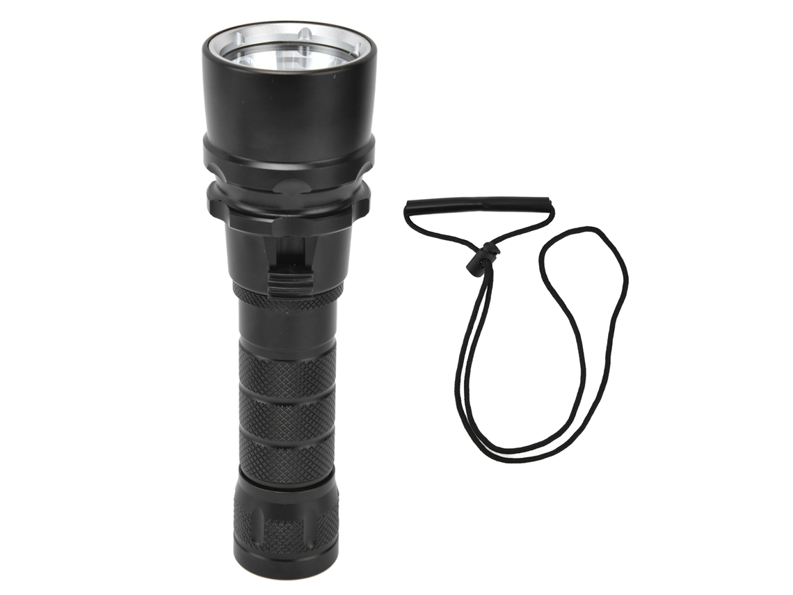 2026-linterna De Buceo 5000lm Regulable Continuo Impermeable Ipx8 Flashlight Led Portátil 100m