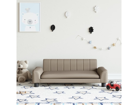 Sofá Para Niños VIDAXL Marrón (90x53x30 cm)
