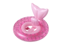 Flotador de piscina para bebés, asiento inflable para nadar, para edades de 6 a 36 meses, color rosa Gertiz