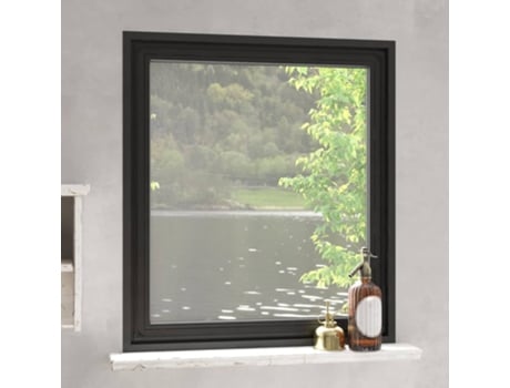 Mosquitera VIDAXL magnética para ventanas (Gris Oscuro - 130x150 cm)